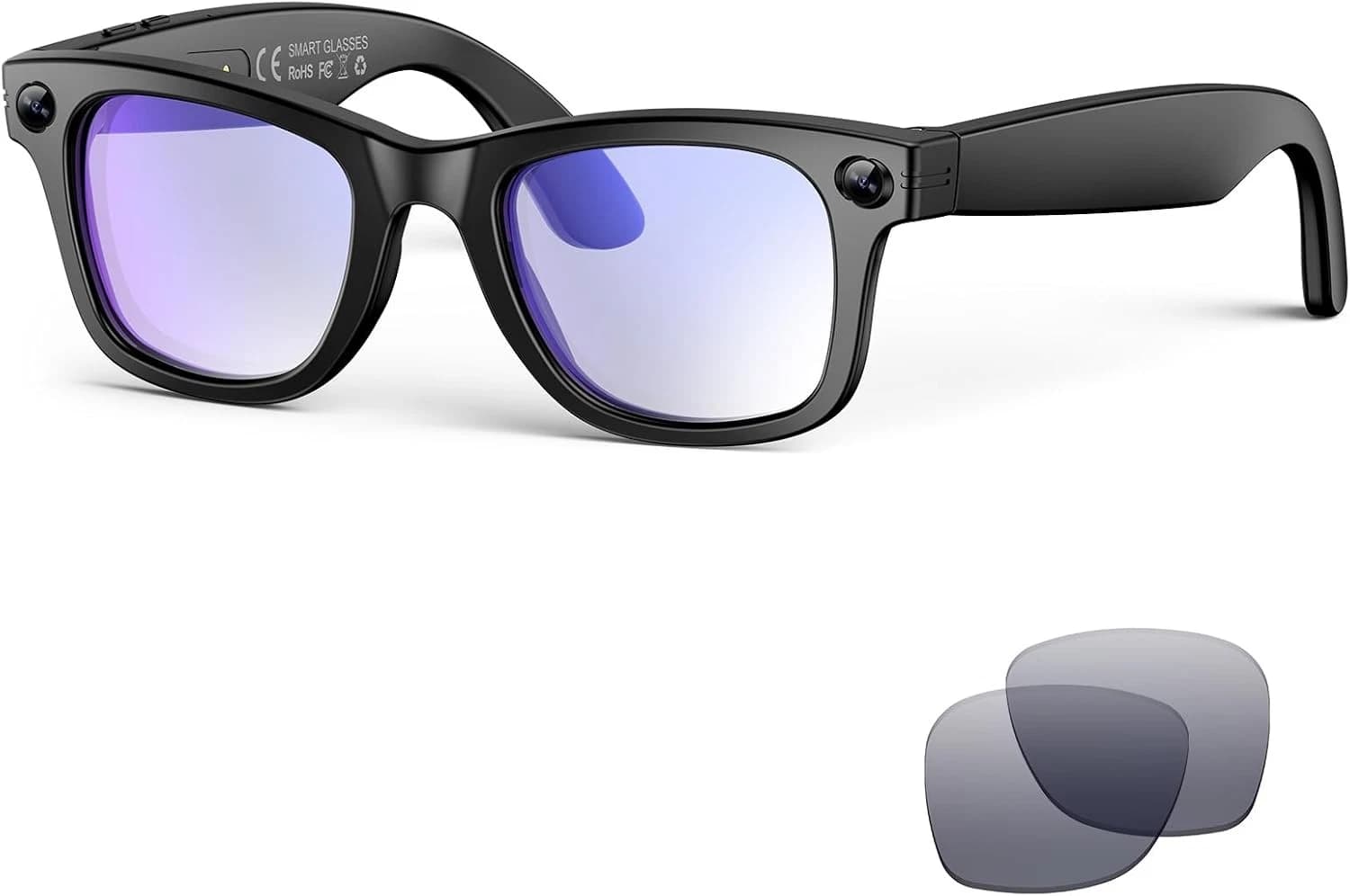 1080P HD Spy Glasses Camera & Driving Video Recorder