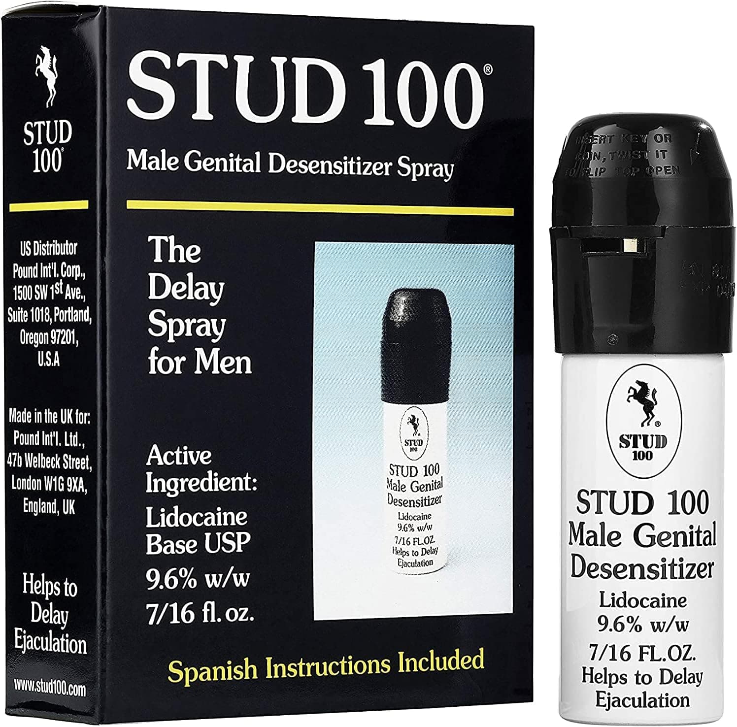 Stud 100 Densensitizing Delay Spray For Men -12g
