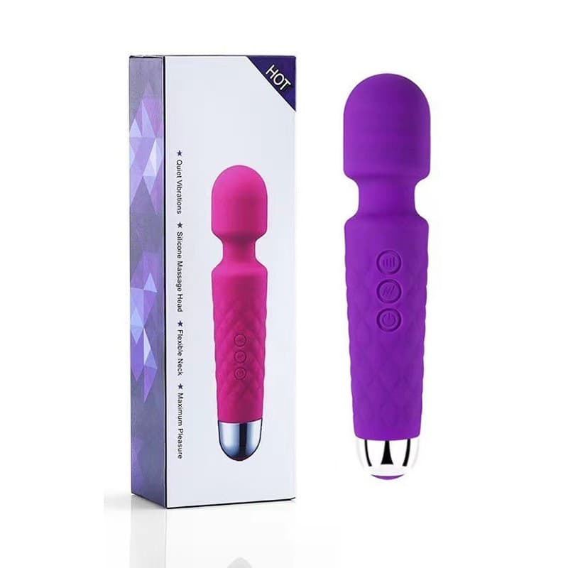 Usb Charging Vibration Av Stick Other Massage Products Adult Sex Toy Magic Personal Full Body Wand Vibrator 20-channel 8-speed