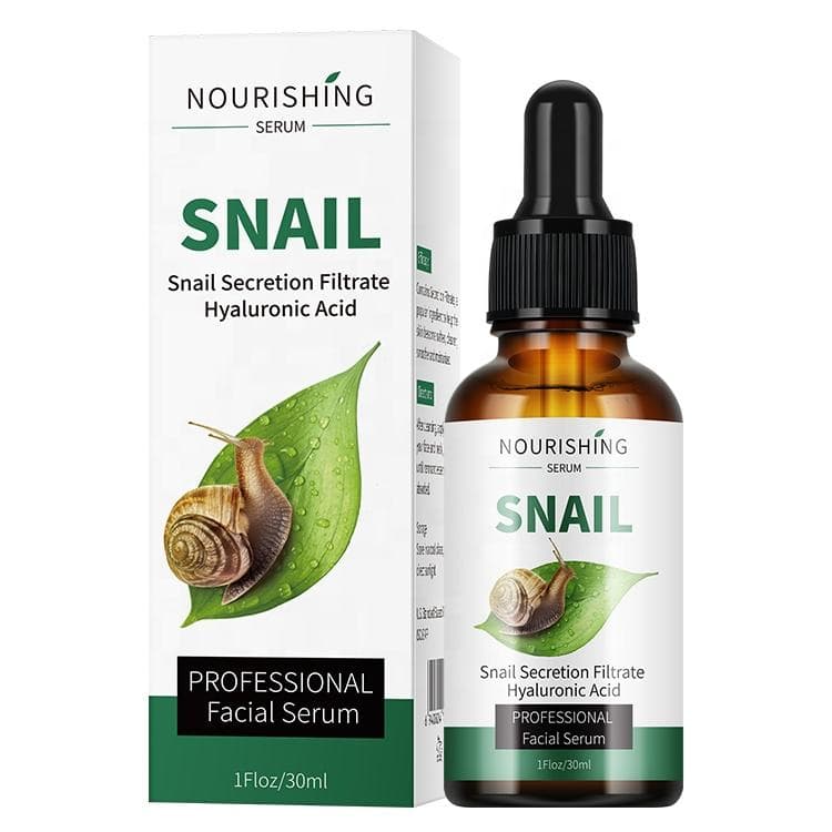 MOOYAM Snail Facial Serum, Hydrating Serum For Face With Snail Secretion Filtrate & Hyaluronic Acid For Women, All Skin Types, 30ml