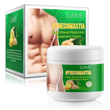 ELAIMEI Gynecomastia Male Breast Reduction Treatment Cream – Chest Firming & Skin Tightening Cream For Men 30ml 1