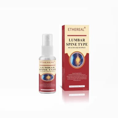 Ethereal Lumbar Spine Health Liquid Spray – Fast-Absorbing Herbal Back Support Spray For Lumbar Comfort, Lower Back Relief, Joint Flexibility, Muscle Relaxation And Daily Mobility Care (35ml) 1