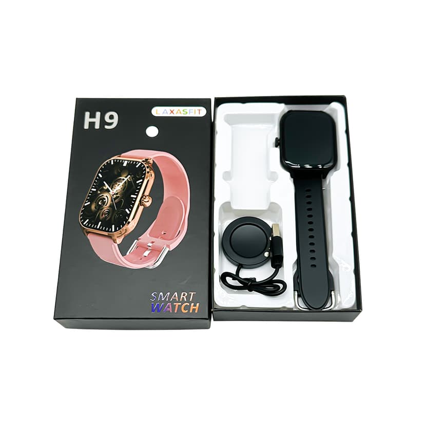 H9 Smart Watch – HD Full Touch Screen Fitness Tracker With Heart Rate Monitor, Blood Oxygen Monitoring, Sleep Tracking, Bluetooth Calling, Multiple Sports Modes & Magnetic Charging – Compatible with Android & iOS