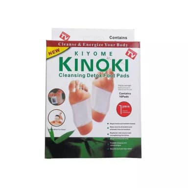 Kinoki Cleansing Detox Adhesive Foot Pads 10pcs 1