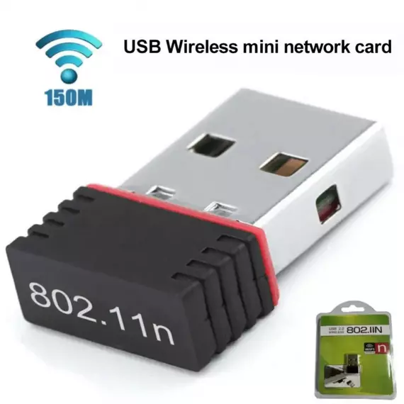 USB Wireless Mini Network Card, WiFi Adapter Network Card