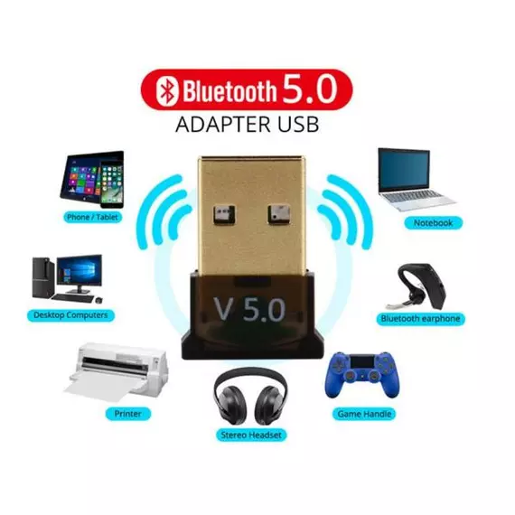 USB Bluetooth Adapter 5.0 Bluetooth Dongle Music Sound Receiver