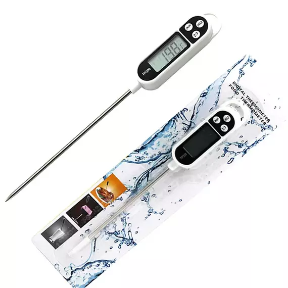 TP300 Meat Kitchen Oil Temperature Gauge Food Probe Digital Thermometers