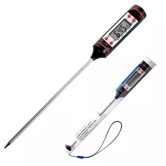 TP101 Kitchen Oil Temperature Gauge Food Probe Meat Thermometer