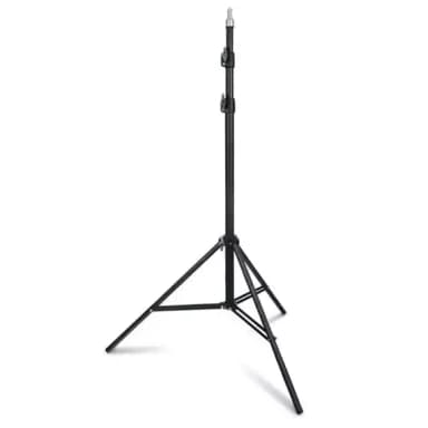 Aluminum 2 Meter Tripod Stand with 1/4 Screw Head for Photography, Lighting, Softbox, Camera, and Smartphone Ring Light 1