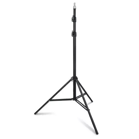 Aluminum 2 Meter Tripod Stand with 1/4 Screw Head for Photography, Lighting, Softbox, Camera, and Smartphone Ring Light