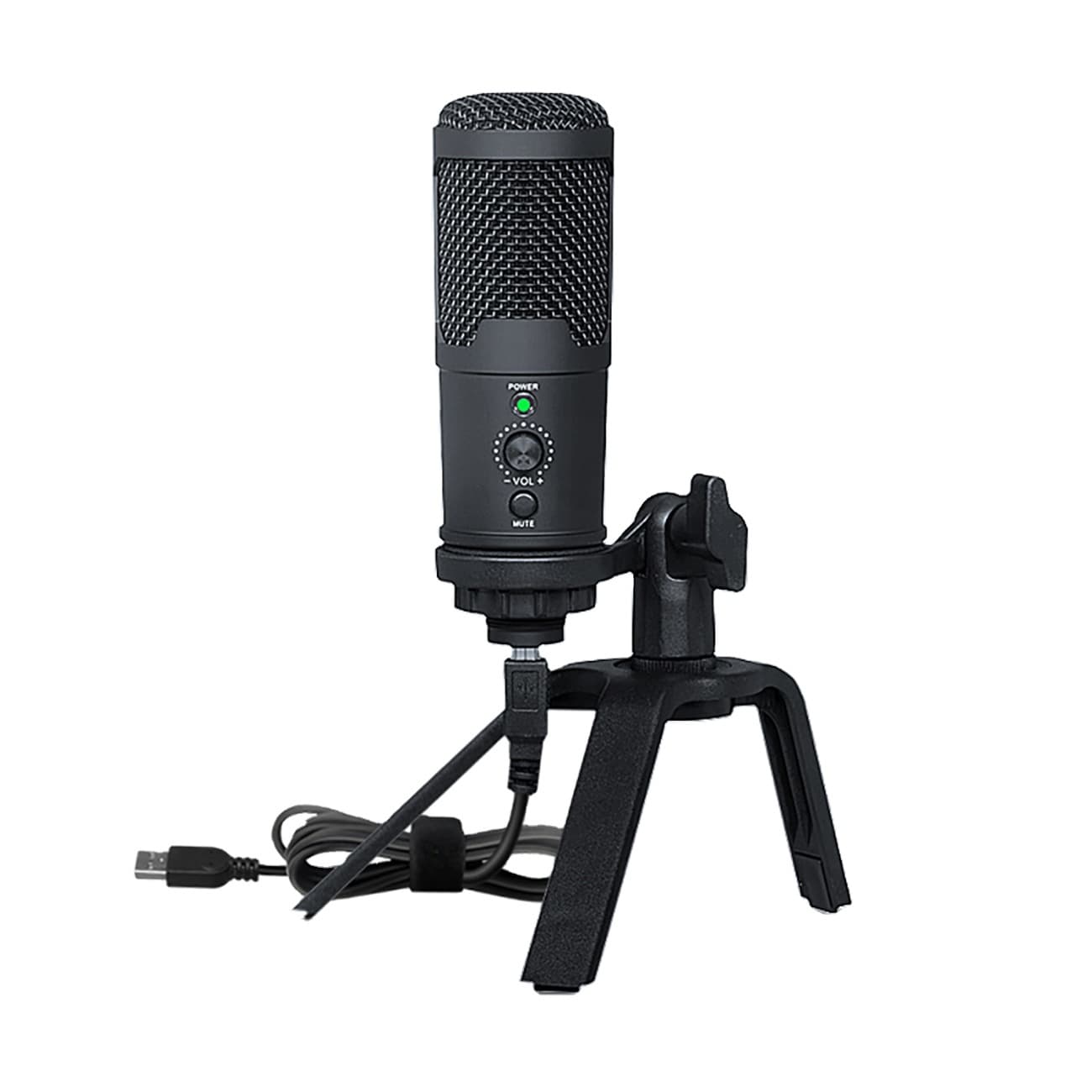 Biner A12 Usb Condenser Studio Microphone With Adjustable Tripod Stand