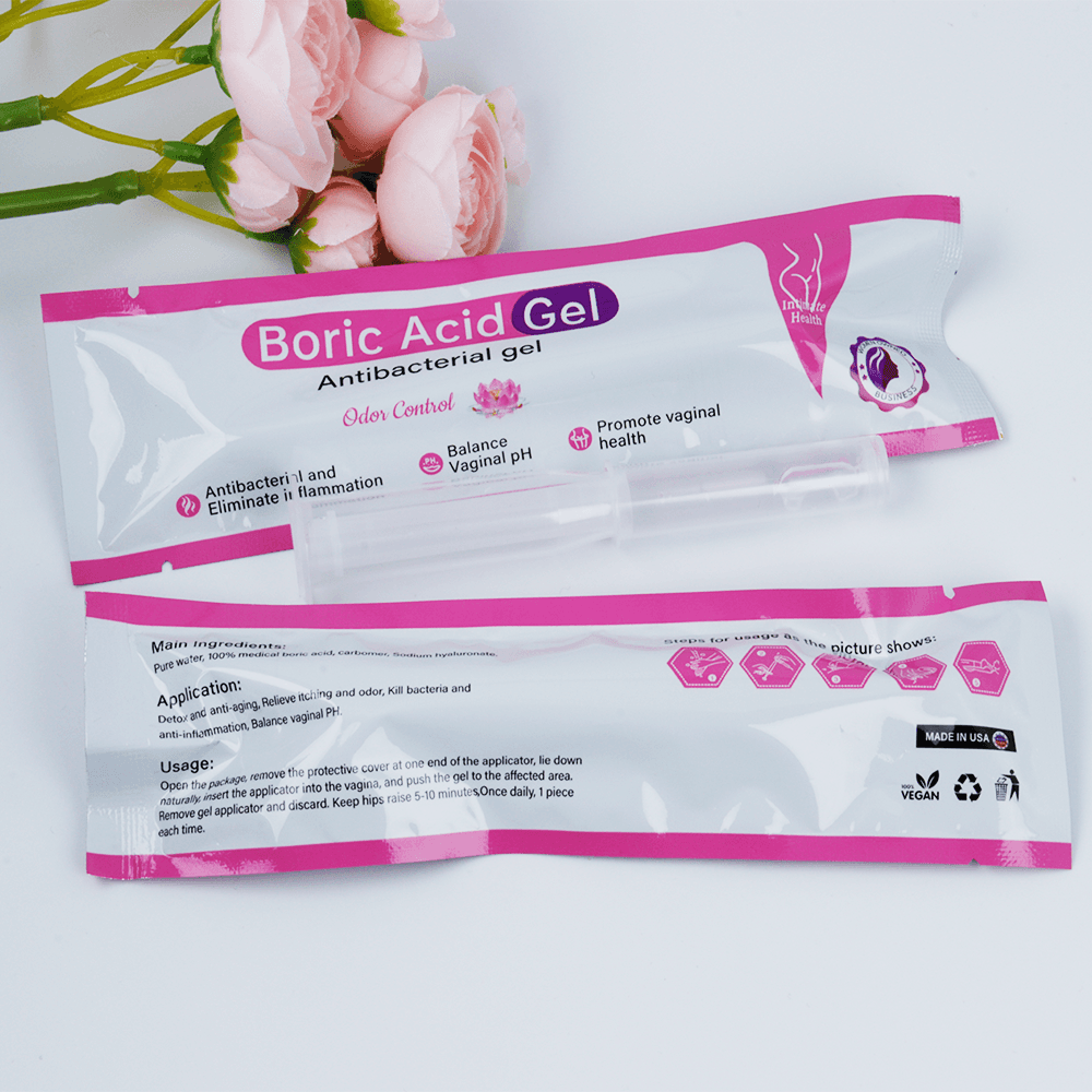 Boric Acid Gel Rich in Various Precious China Herbs for Vaginal Tightening and Antibacterial Cleaning