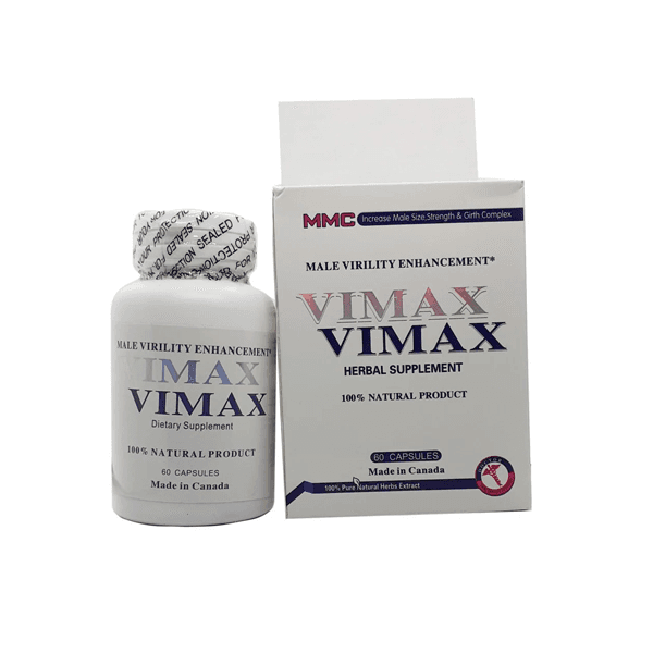 MMC VIMAX Male Virility Enhancement Herbal Supplement – Advanced Natural Men's Performance, Vitality, Stamina, Confidence & Wellness Support Formula (60 Capsules)