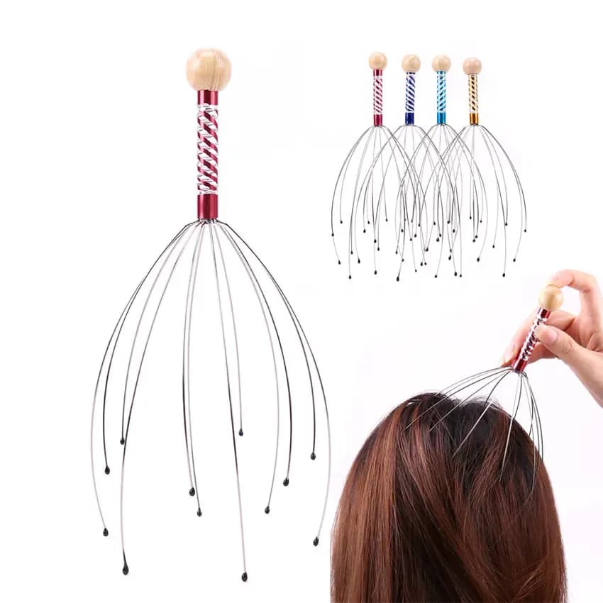 Head Relax Massager - Healing Neck Claw Massage Tool for Anti-Stress and Pain Relief
