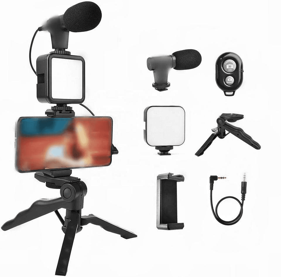 AY49 Video Making Vlogging Kit 5 in 1 For Live Streaming