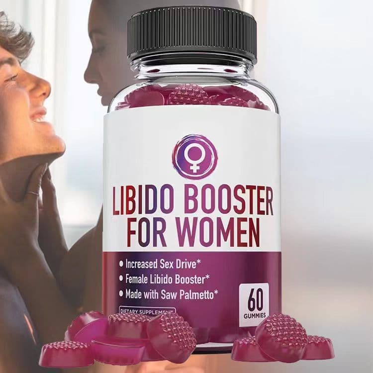Organic Vegan Libido Booster Gummies for Men & Women with Saw Palmetto and Natural Herbs