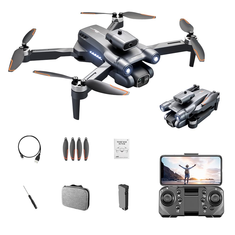 New S1S Min Drone Camera Profesional Brushless Motor Obstacle Avoidance Foldable Quadcopter Toys Rc Helicopter