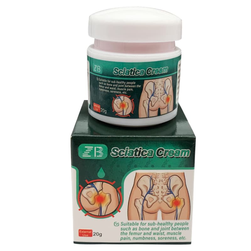 ZB Sciatica Cream Ointment for Sciatic Nerve Pain/Lower Back Pain/Muscle Aches and Pains Cream