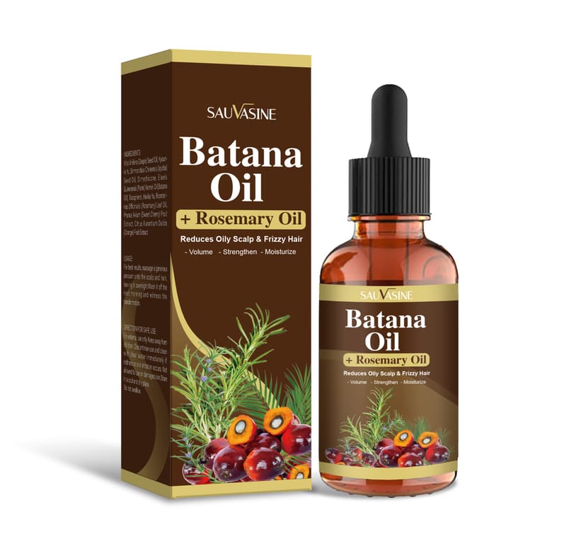 Sauvasine Batana Oil + Rosemary Oil Moisturizing Hair Growth And Repair Treatment