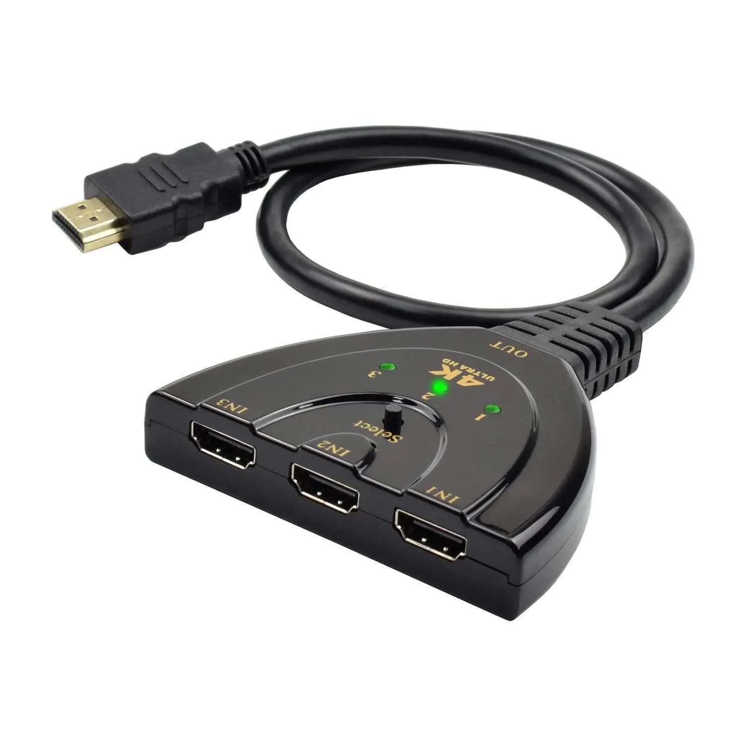 3 x 1 Hdmi Switch 4K*2K 3D 3 Port 4K Switcher Splitter 1080P
