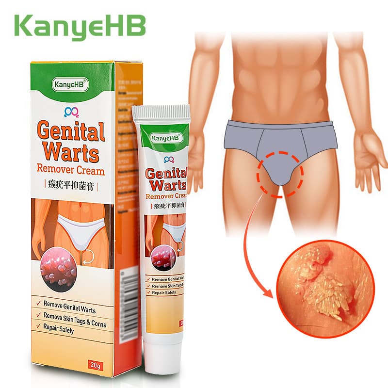 KanyeHB Genital Warts Remover Cream 20g Remover Skin Tags & Corns Repair Safely Suitable for Men and Women