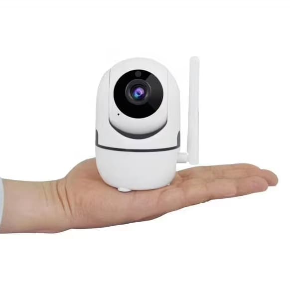Wireless Smart IP Camera 1080P HD Security Camera Auto Tracking, 360° Panorama WiFi Camera, 3D Navigation Panorama View Night Vision, Motion Detection