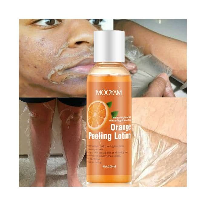 Mooyam Orange Peeling Lotion – Whitening Body Peel Gel 100g