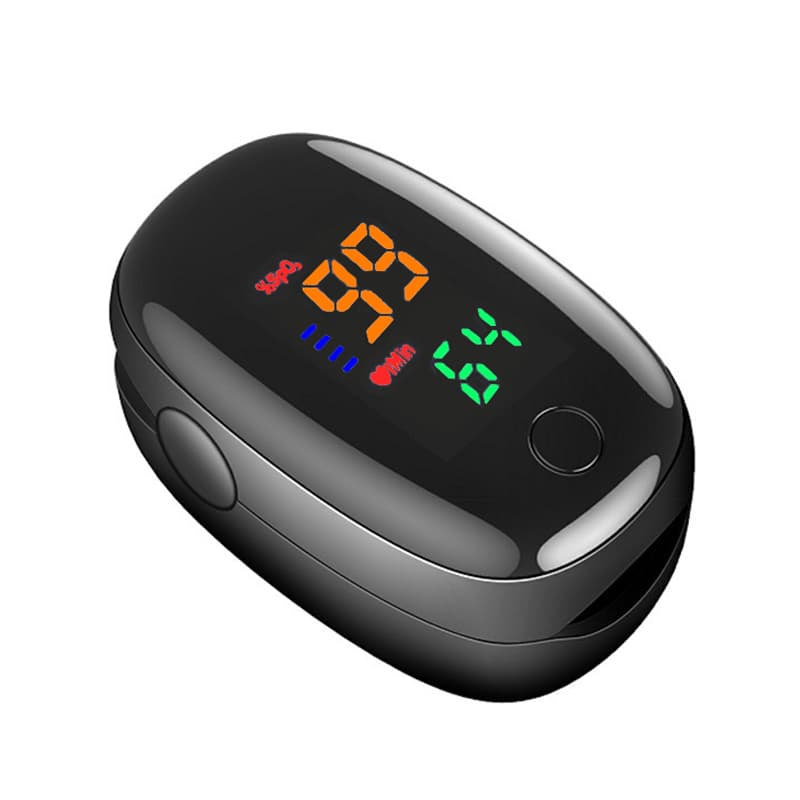 Finger Clip Pulse Oximeter, Blood Oxygen Monitor