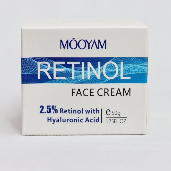 Mooyam Retinol Face Cream – Anti-Wrinkle, Firming & Moisturizing 50g