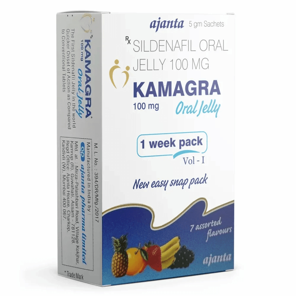 Kamagra Sildenafil Oral Jelly 100mg
