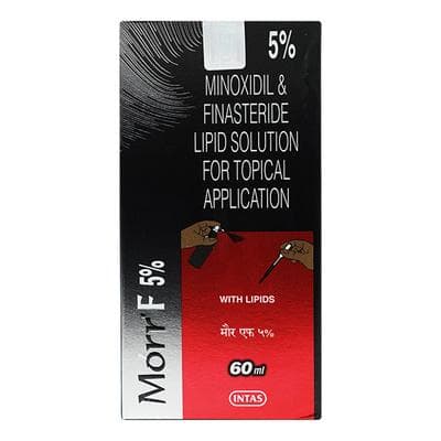 Morr F 5% Minoxidil & Finasteride Lipid Solution For Topical Application 60ml