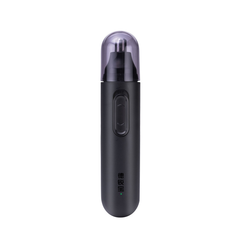 Electric Nose & Eyebrow Hair Trimmer Scissors Shaver Effective Car Nose Hair Removal Tool