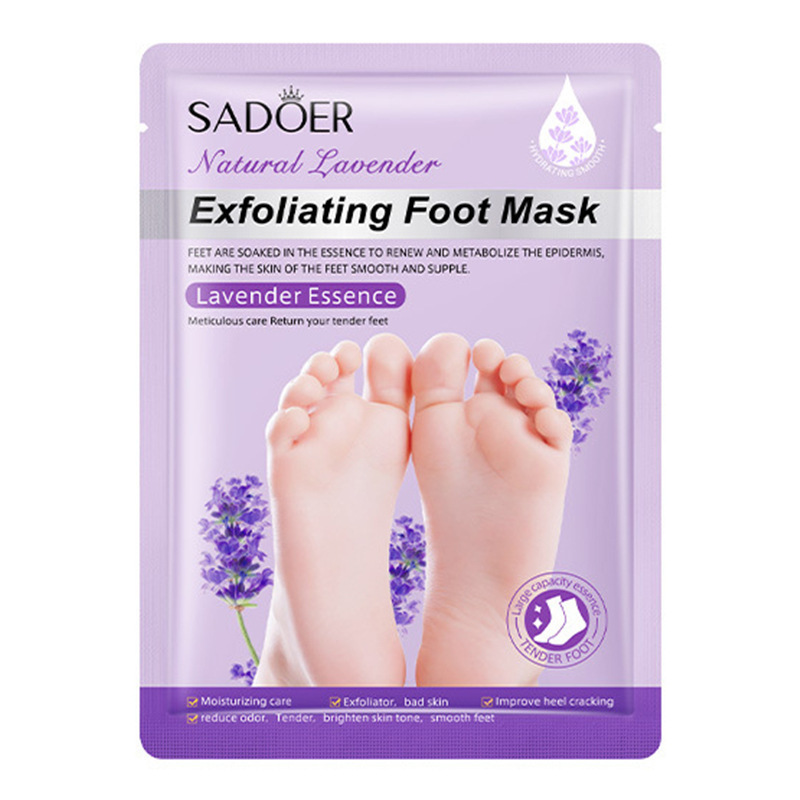 SADOER Lavender Exfoliating Soften And Moisturizing Foot Mask