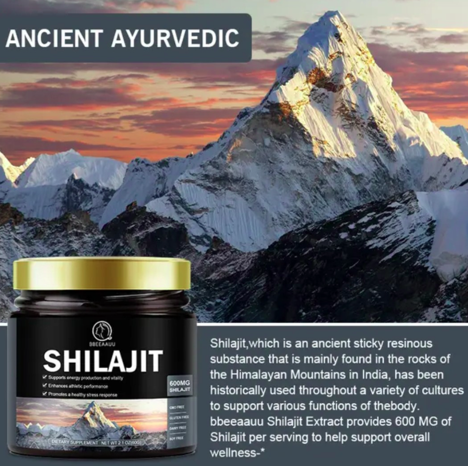 Himalayan Shilajit Resin Supplement 600mg Natural Organic Shilajit Resin - Image 3