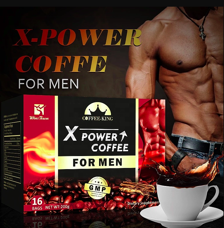 X Power Coffee with Tongkat Ali | Instant Coffee for Sexual Enhancement, Weak Erection, and Premature Ejaculation