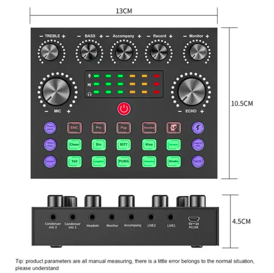 LGT240 Professional Condenser Microphone For Computer And Sound Card Recording - Image 3