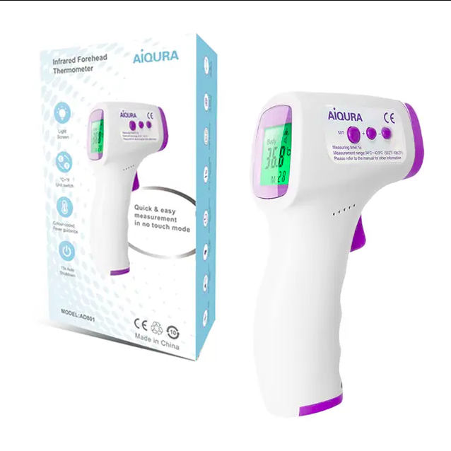 Electronic Infrared Forehead Body Digital Thermometer