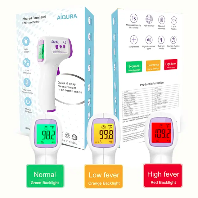 Electronic Infrared Forehead Body Digital Thermometer - Image 5