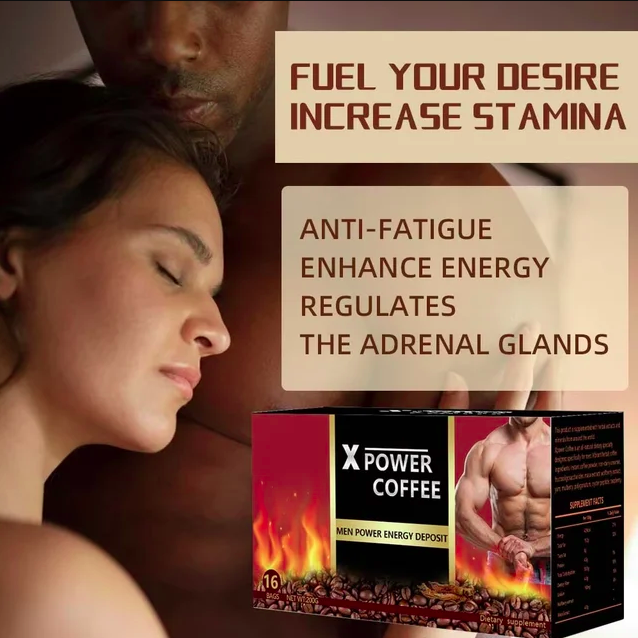 X Power Coffee with Tongkat Ali | Instant Coffee for Sexual Enhancement, Weak Erection, and Premature Ejaculation - Image 4