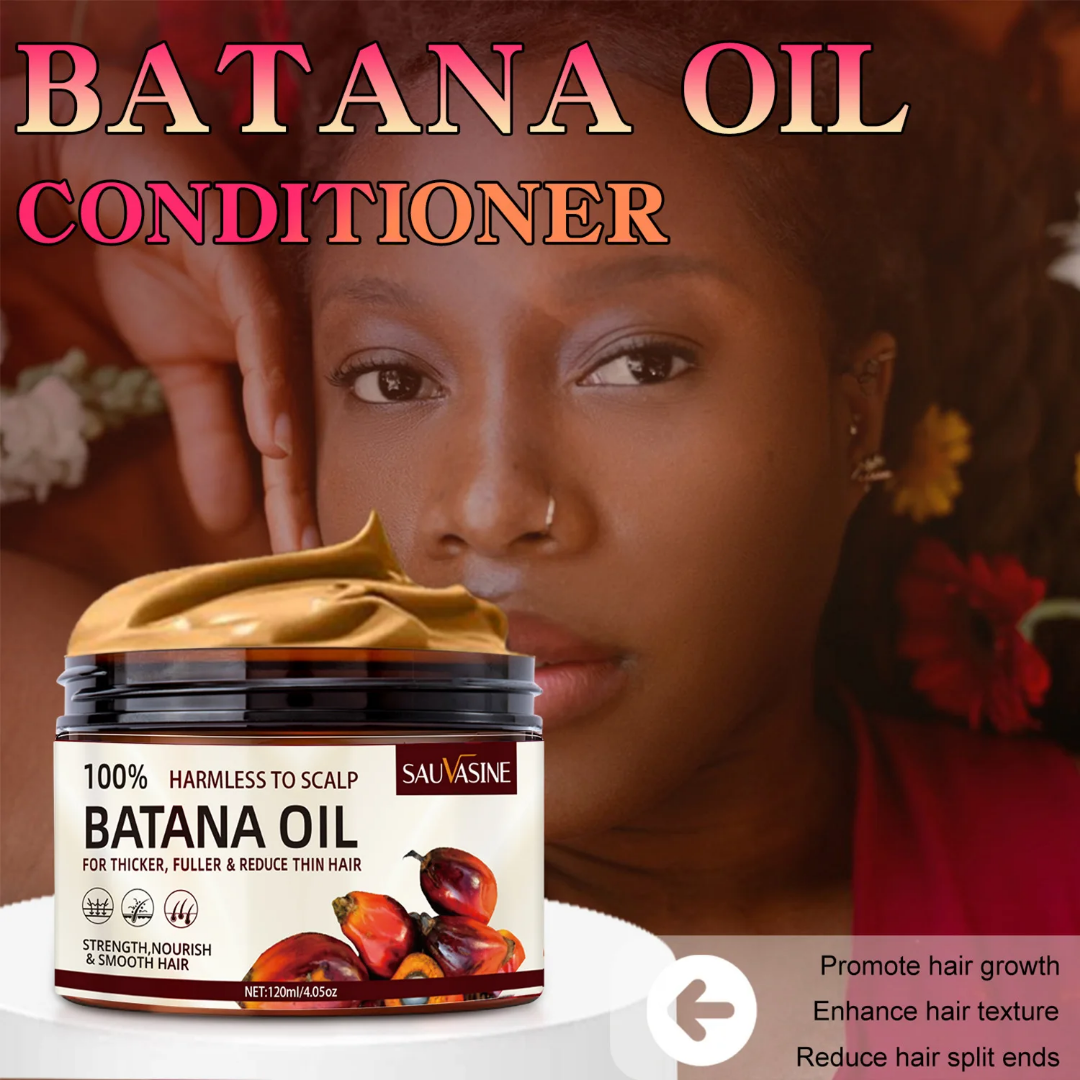Batana Oil Hair Growth 100% Pure, Natural Ingredients, Suitable for All Hair Types, Repairs Damaged Hair, Stimulates Growth-120ML - Image 2
