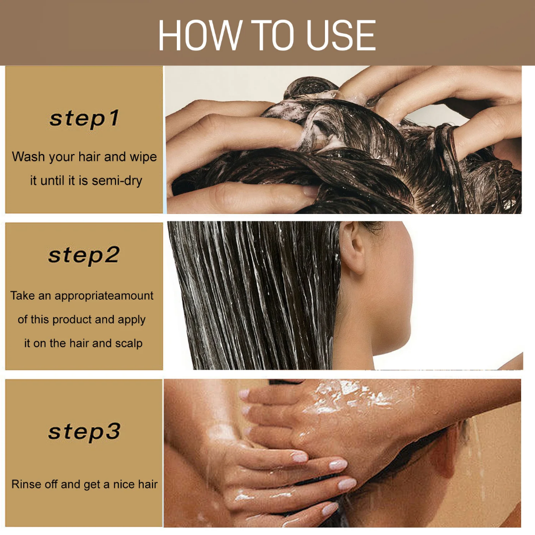 Batana Oil Hair Growth 100% Pure, Natural Ingredients, Suitable for All Hair Types, Repairs Damaged Hair, Stimulates Growth-120ML - Image 3