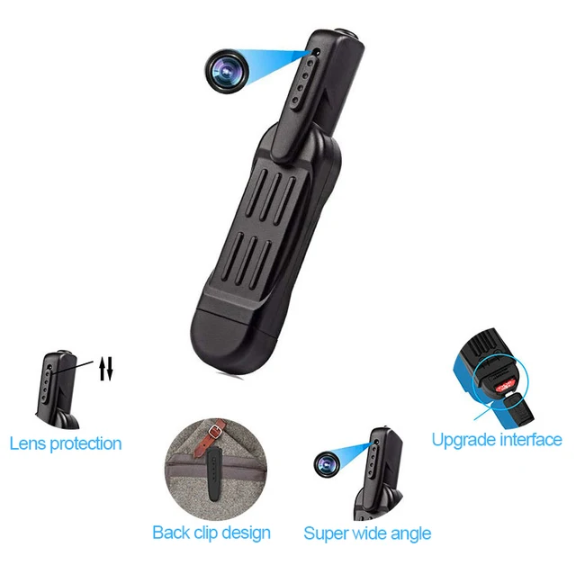 Mini Camera HD 1080P Wearable Body Small DV Camcorder Micro Camera Digital Mini DVR Pen Camera With Clip - Image 3