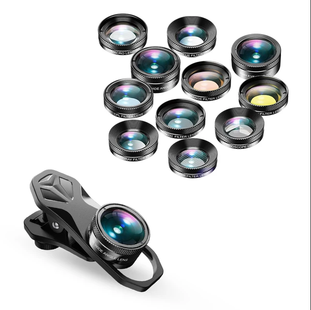 APEXEL Professional 11 in 1 Phone Camera Lens Kit for Smartphone - Image 2