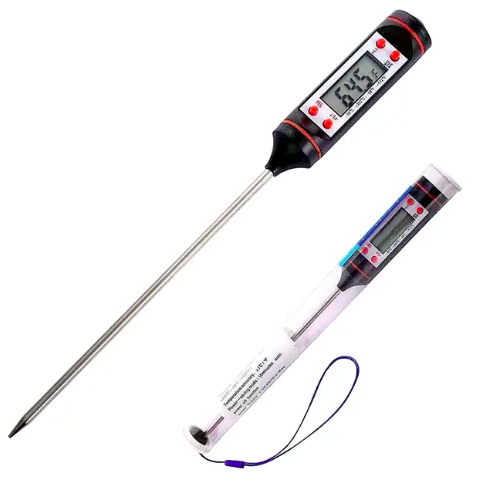 TP300 Meat Kitchen Oil Temperature Gauge Food Probe BBQ Barbecue Digital Thermometers - Image 3