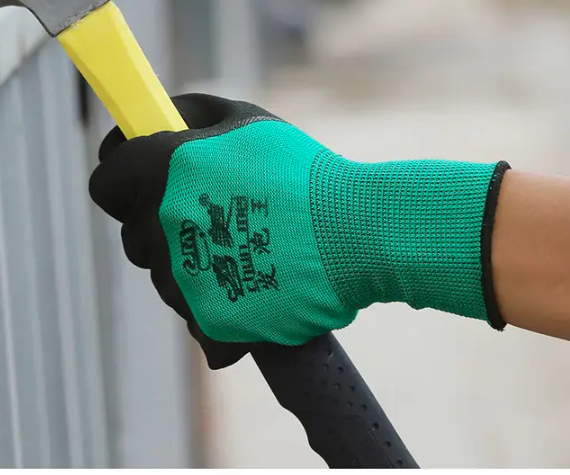 Rubber Wear-resistant Oil-proof Gloves Labor Protection Work Gloves Anti-slip Breathable Gloves for Worker - Image 3