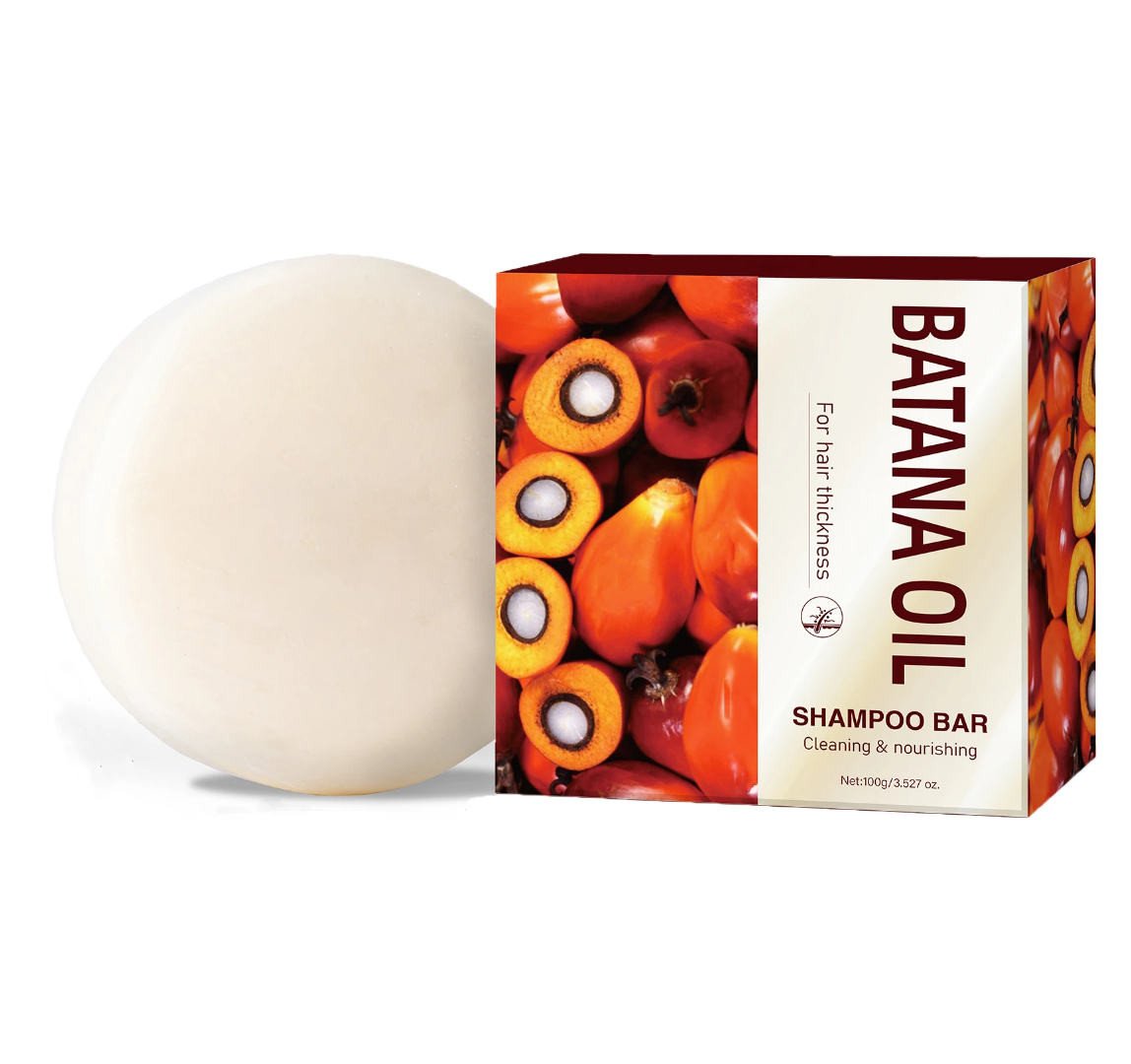 SAUVASINE Batana Oil Shampoo Soap For Hair Growth Healthier Thicker Fuller Anti Hair Loss 100g