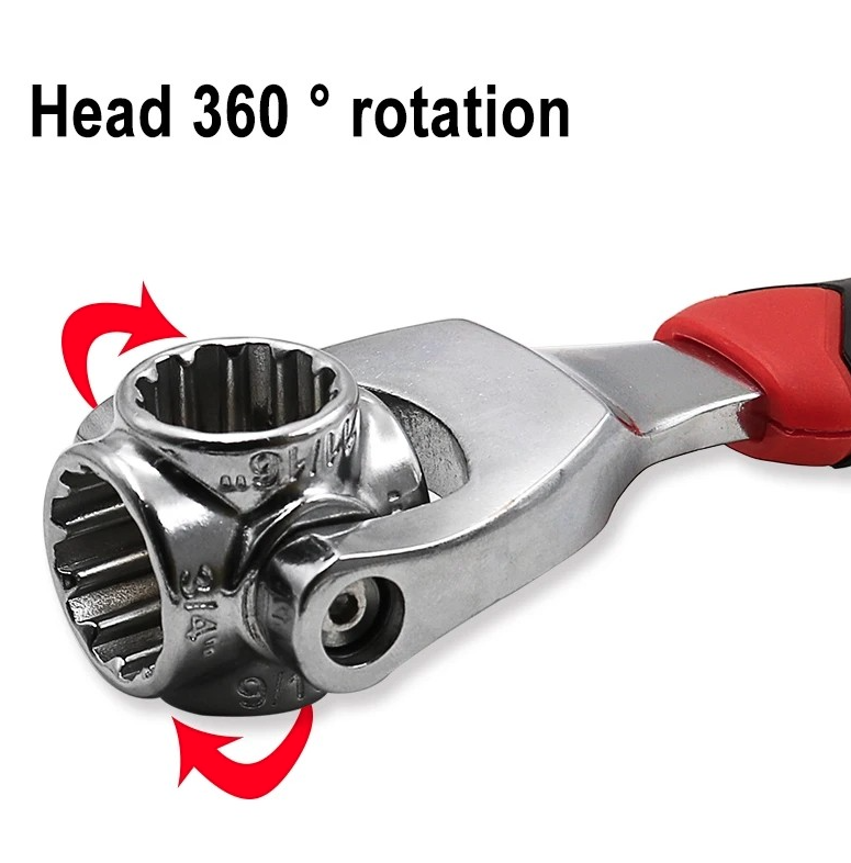 Universal Multi-Function Socket Wrench 360° Double Sided 48in1 Hand Tool for Home and Car Repair - Image 2