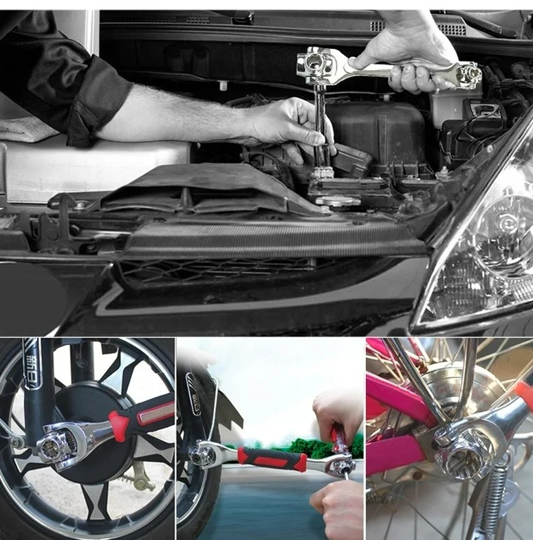 Universal Multi-Function Socket Wrench 360° Double Sided 48in1 Hand Tool for Home and Car Repair - Image 3