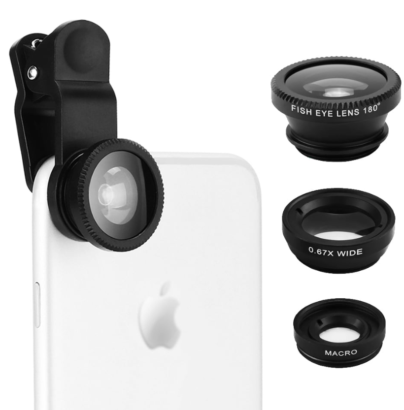 Universal Clip 3in1 Mobile Phone Lens