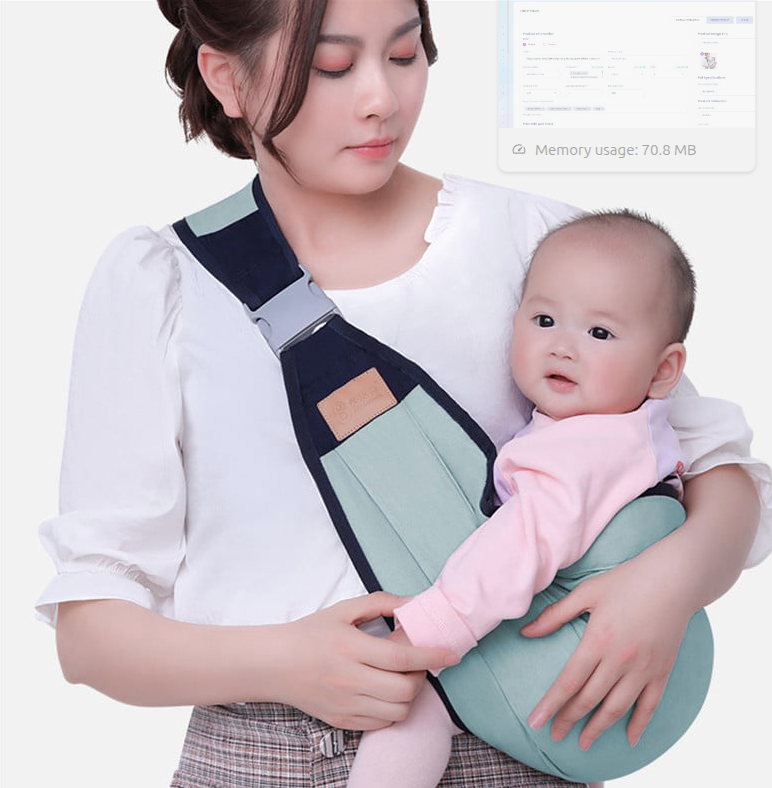 Baby Carrier Bag Soft Wrap Sling for Newborn Infant Carrier Front Pack Toddlers Baby Single Shoulder Carrier
